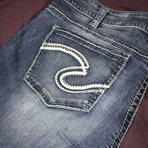 Silver Twisted Capri